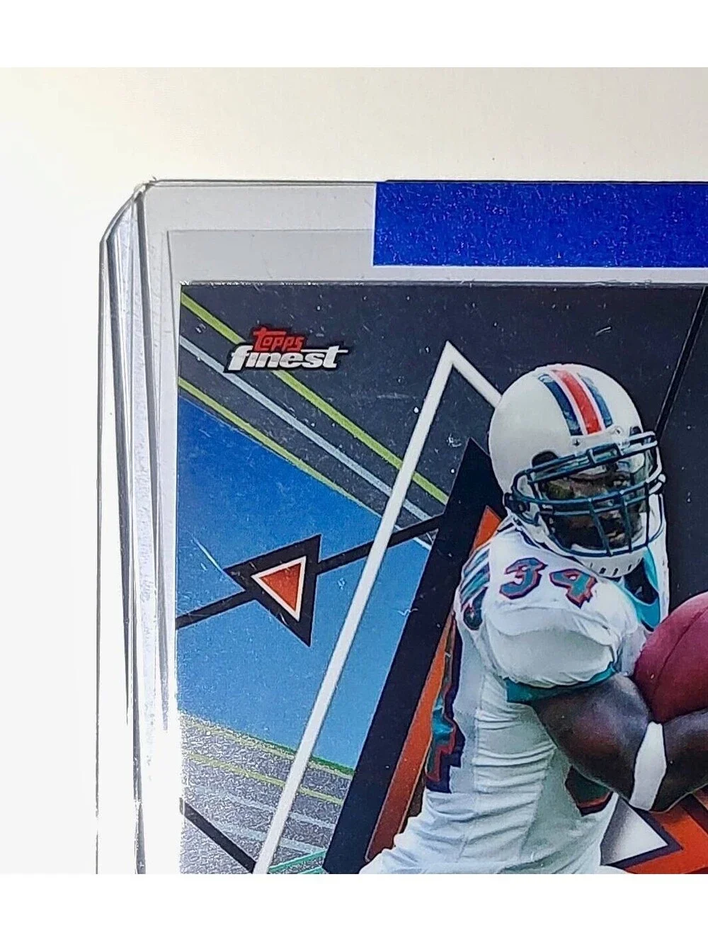Ricky Williams 2023 Topps Finest Refractor NFL #205 Card Miami Dolphins
